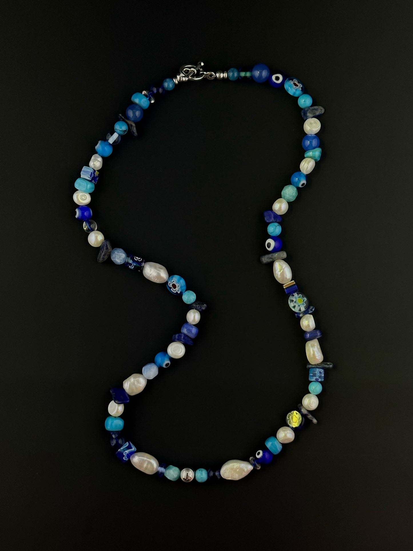 Blue Chroma Necklace - 22in