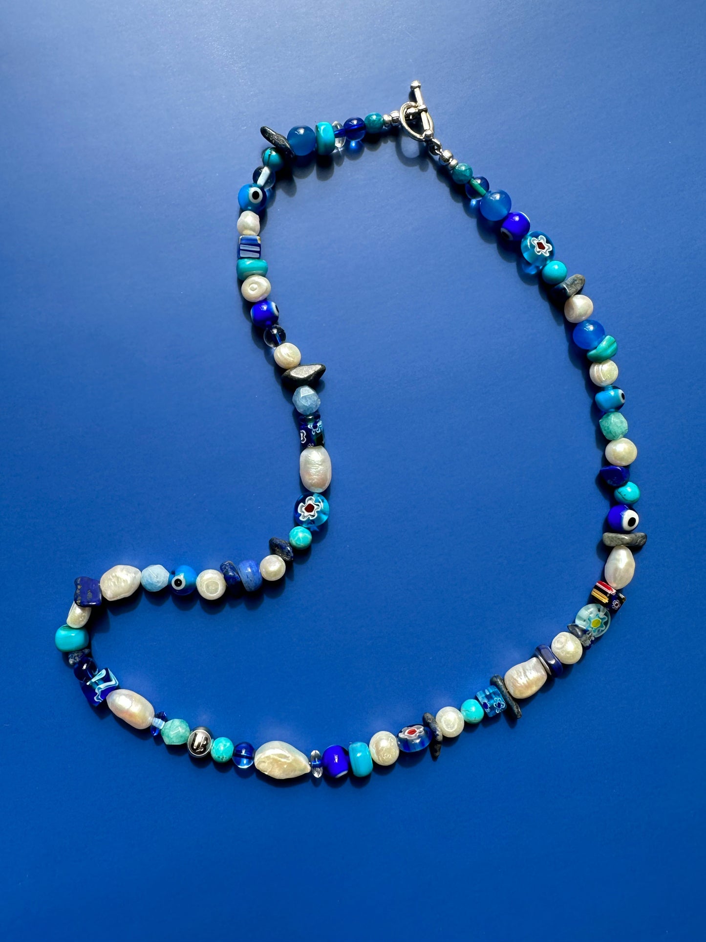 Blue Chroma Necklace - 22in