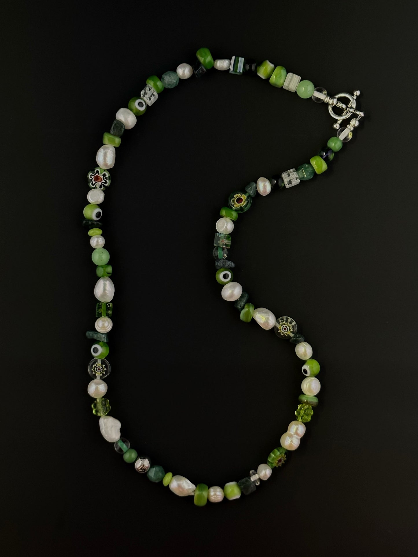 Green Chroma Necklace - 22in