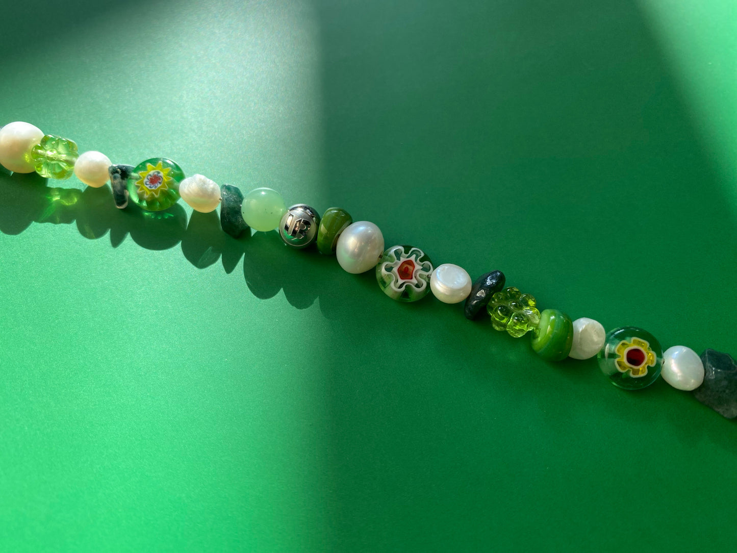 Green Chroma Necklace - 22in