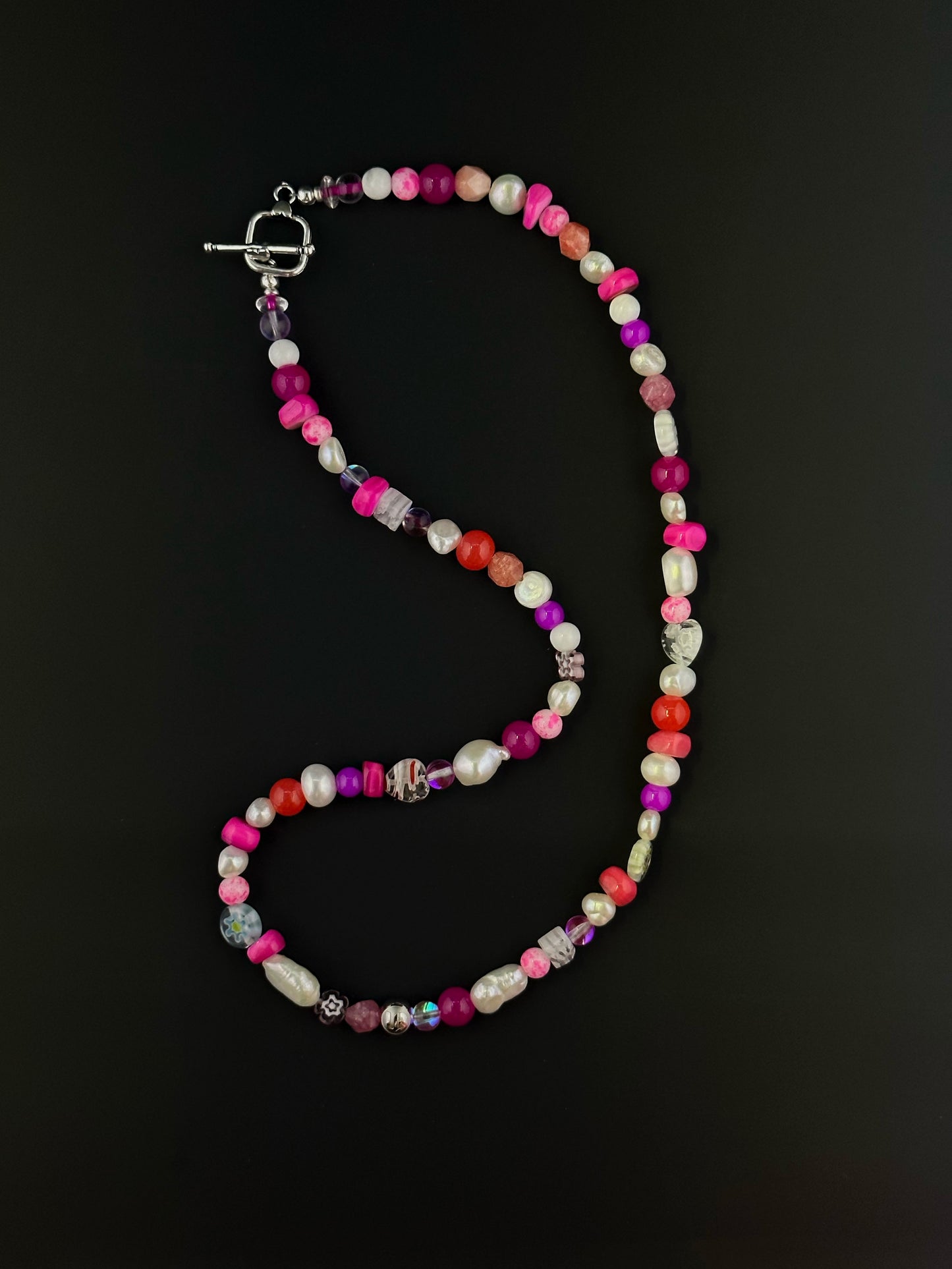 Pink Chroma Necklace - 22in